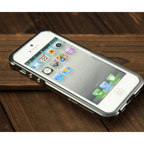 iPhone 5 / 5S iin Tiger Design Blade Alminyum Kasa
