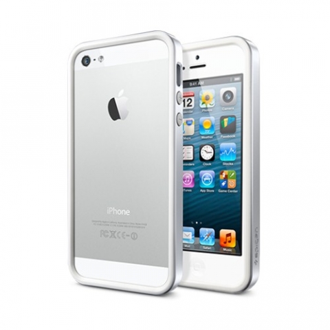Spigen iPhone 5 / 5S Case Neo Hybrid EX -Satin Silver