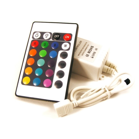 IR RGB Led Kontrol Kart, 24 Tulu Kumanda