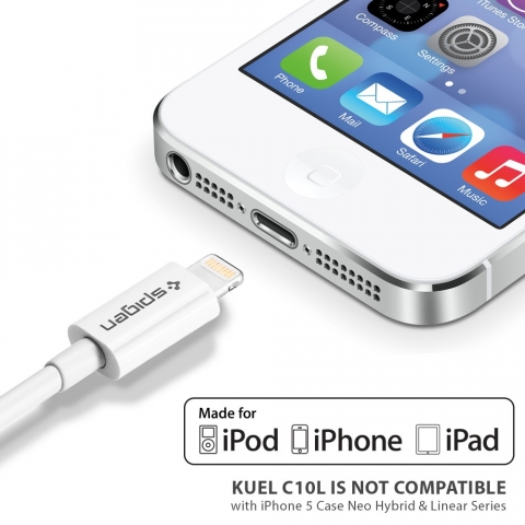Spigen USB arj ve Sync Kablosu Kuel C10L