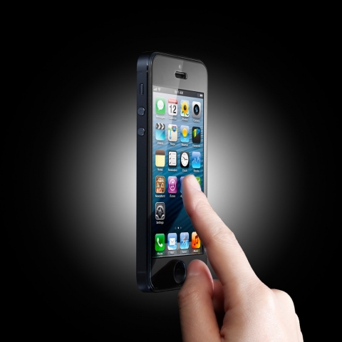 Spigen iPhone 5 Screen Protector GLAS.tR SLIM Premium Tempered Glass