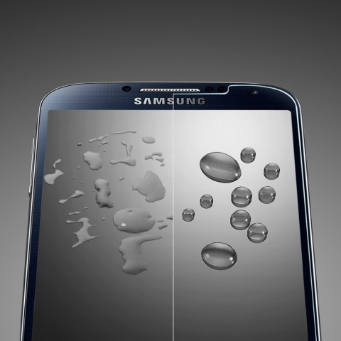Spigen Galaxy S4 GLAS.t NANO SLIM Premium Tempered Glass - Cam