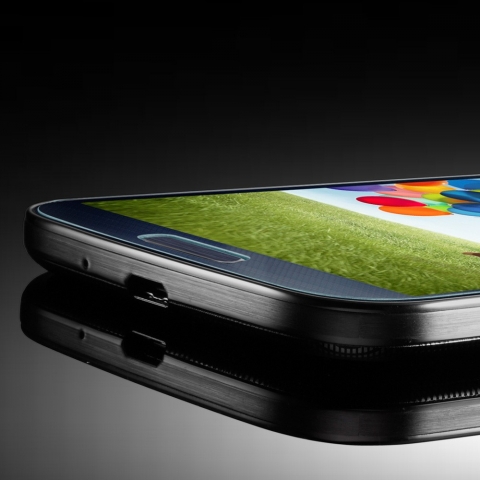 Spigen Galaxy S4 GLAS.t NANO SLIM Premium Tempered Glass - Cam