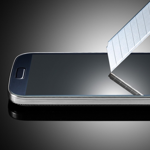 Spigen Galaxy S4 GLAS.t NANO SLIM Premium Tempered Glass - Cam