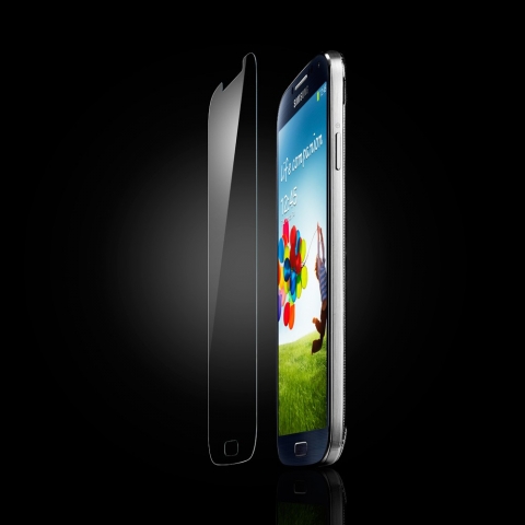 Spigen Galaxy S4 GLAS.t NANO SLIM Premium Tempered Glass - Cam