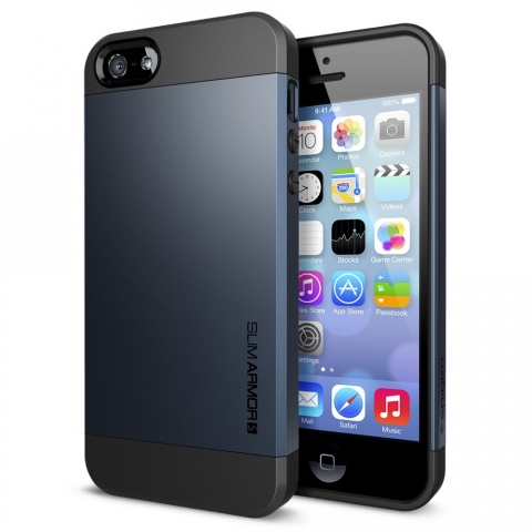 Spigen iPhone 5 / 5S Case Slim Armor S (Yeni Model)