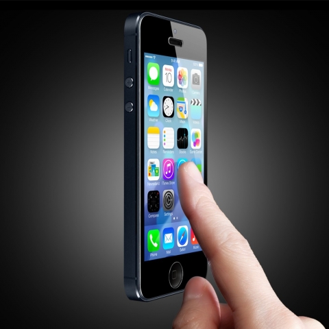 Spigen iPhone 5 / 5S / 5C GLAS.t NANO SLIM P. Tempered