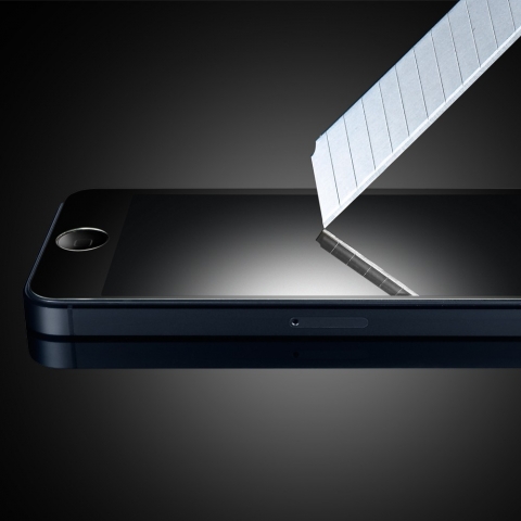 Spigen iPhone 5 / 5S / 5C GLAS.t NANO SLIM P. Tempered