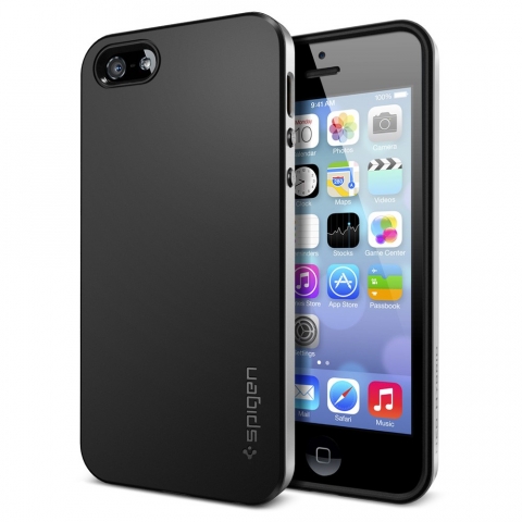 Spigen iPhone 5 / 5S Case Neo Hybrid-Satin Silver