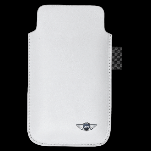 Mini Sleave iPhone 4/4S Deri Klf (Beyaz)