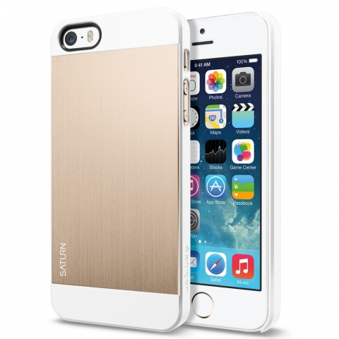 Spigen iPhone 5 / 5S Case Saturn-Champagne Gold