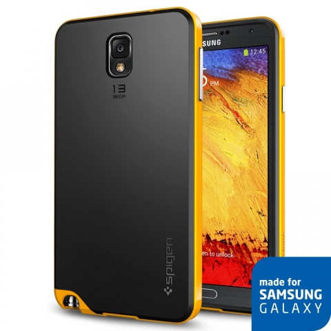 Spigen Galaxy Note 3 Case Neo Hybrid-Reventon Yellow