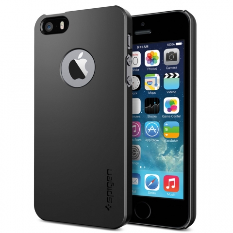 Spigen iPhone 5S / 5 Case Ultra Thin Air A-Smooth Black