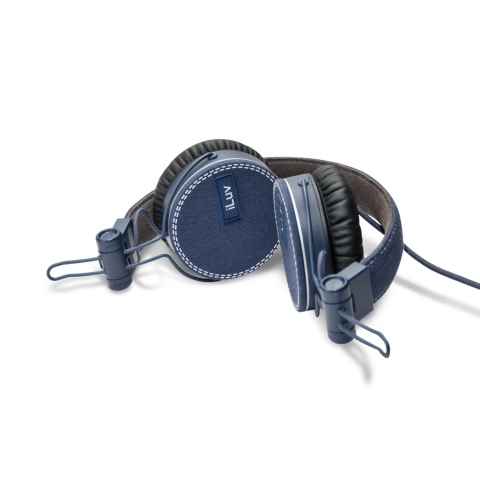 iLuv ROCKefeller-High Fidelity Stereo Headphone with SpeakEZ (Mavi)