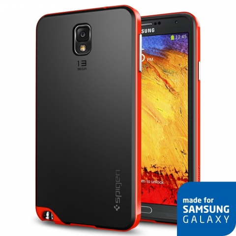 Spigen Galaxy Note 3 Case Neo Hybrid-Dante Red
