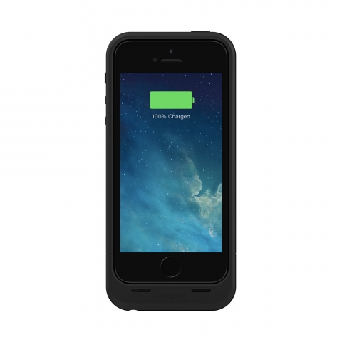 Mophie iPhone 5 / 5S arjl Klf "Air" 1700 mAh, Siyah