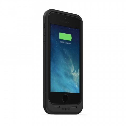 Mophie iPhone 5 / 5S arjl Klf "Air" 1700 mAh, Siyah