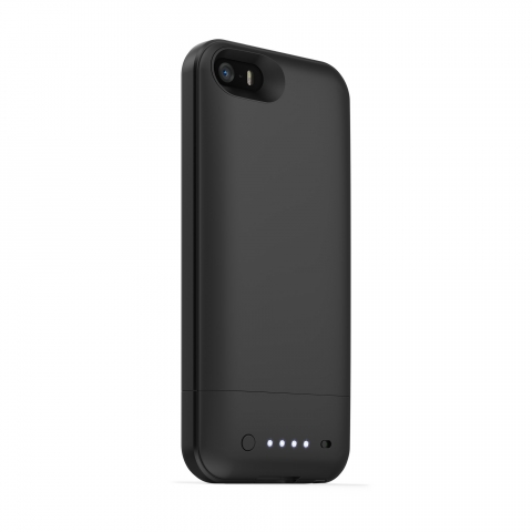 Mophie iPhone 5 / 5S arjl Klf "Air" 1700 mAh, Siyah