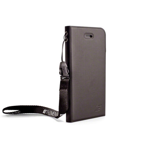 Element Case Soft-Tec Wallet for Apple iPhone 5/5S-Siyah-Krmz