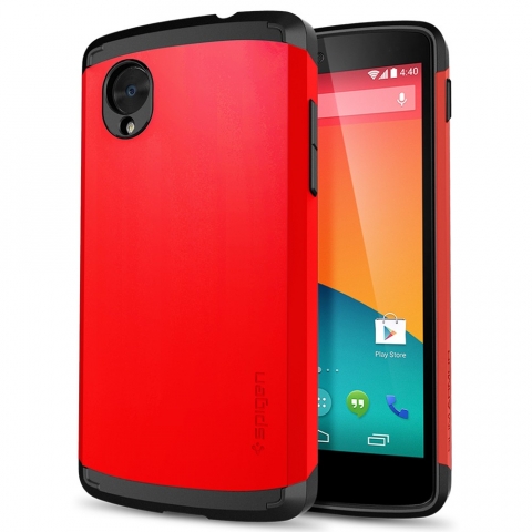 Spigen Google Nexus 5 Case Slim Armor-Bright Red
