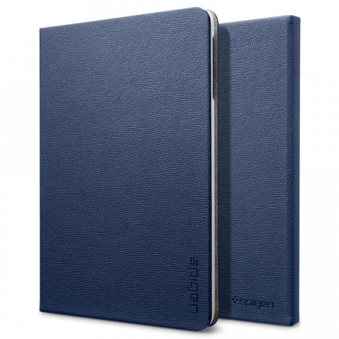 Spigen iPad Mini Retina Case Flip Hardbook-Navy Blue