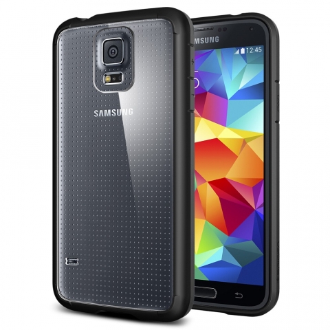 Spigen Samsung Galaxy S5 Case Ultra Hybrid-Black