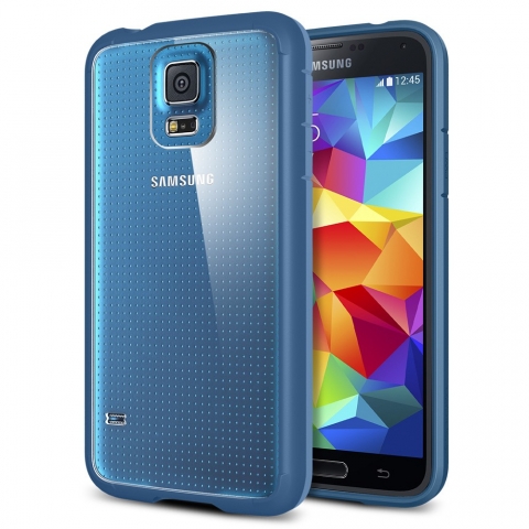 Spigen Samsung Galaxy S5 Case Ultra Hybrid-Electric Blue