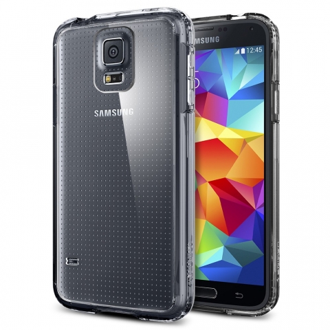 Spigen Samsung Galaxy S5 Case Ultra Hybrid-Crystal Clear
