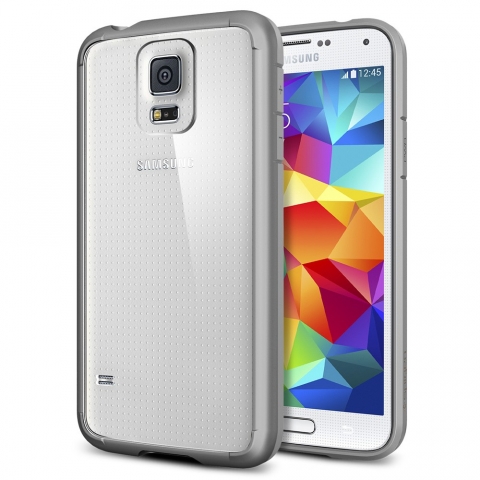 Spigen Samsung Galaxy S5 Case Ultra Hybrid-Gray
