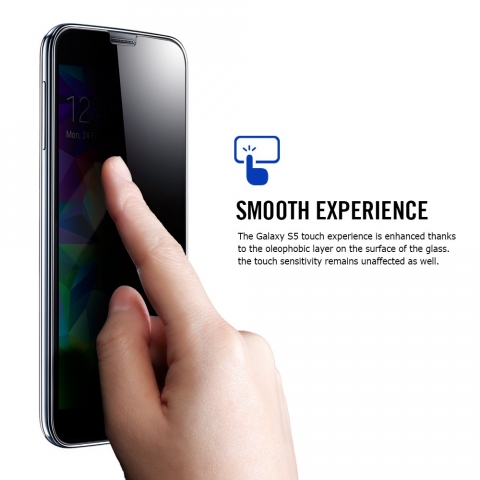 Spigen Galaxy S5 Screen Protector GLAS.tR SLIM Privacy