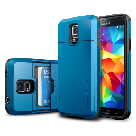 Spigen Galaxy S5 Case Slim Armor CS-Electric Blue