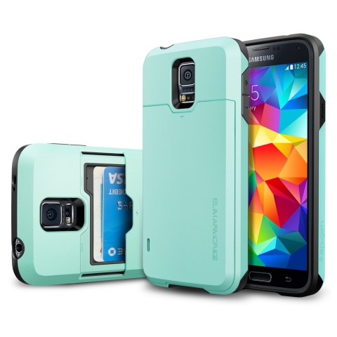 Spigen Galaxy S5 Case Slim Armor CS-Mint