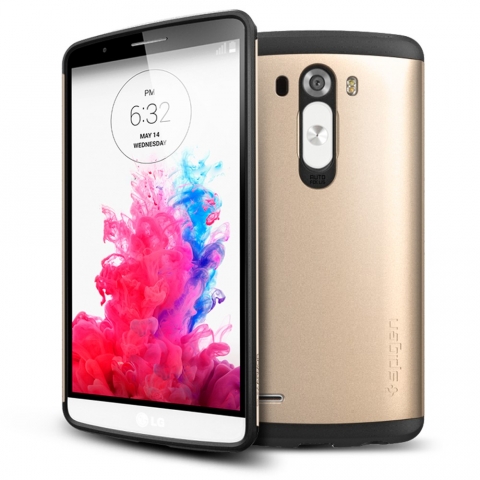 Spigen LG G3 Case Slim Armor-Champagne Gold
