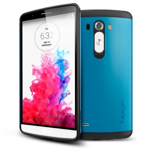Spigen LG G3 Case Slim Armor-Electric Blue