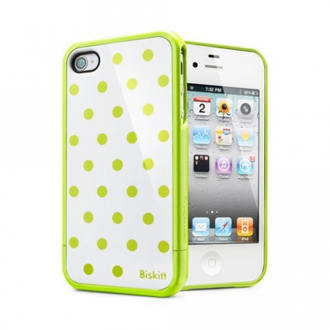 Spigen iPhone 4/4S Linear Biskitt Klf-Green