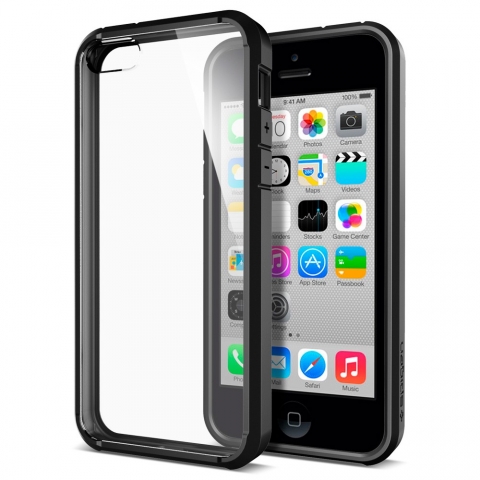 Spigen iPhone 5C Case Ultra Hybrid / Siyah