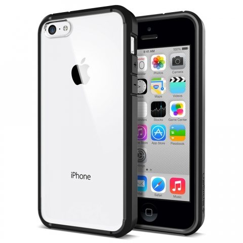 Spigen iPhone 5C Case Ultra Hybrid / Siyah