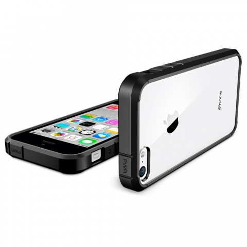 Spigen iPhone 5C Case Ultra Hybrid / Siyah