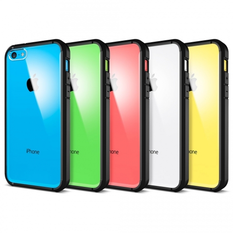 Spigen iPhone 5C Case Ultra Hybrid / Siyah