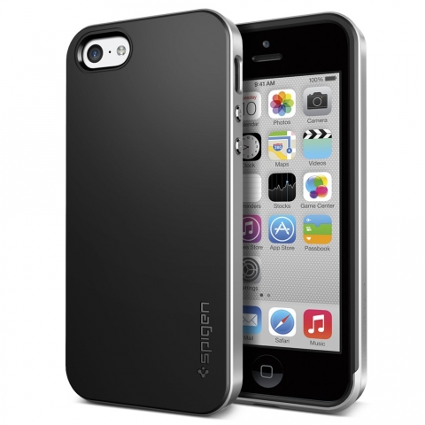 Spigen iPhone 5C Case Neo Hybrid-Satin Silver