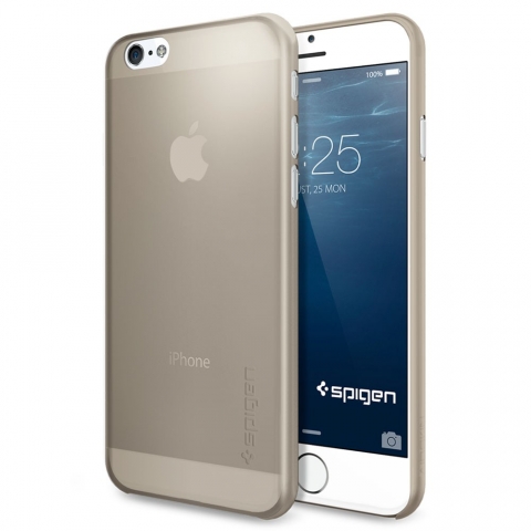 Spigen iPhone 6S/6 Case Air Skin 0.4 mm-Champagne Gold