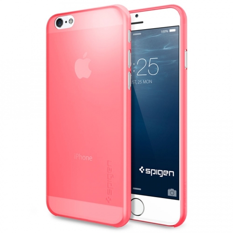 Spigen iPhone 6S/6 Case Air Skin 0.4 mm-Azalea Pink