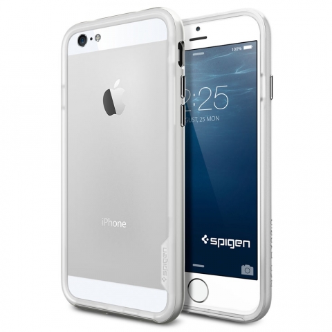 Spigen iPhone 6 Case Neo Hybrid EX (4.7) Klf-Satin Silver