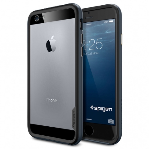 Spigen iPhone 6 Case Neo Hybrid EX (4.7) Klf-Metal Slate