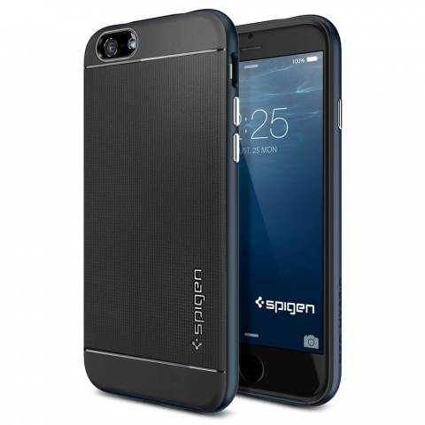 Spigen iPhone 6S / 6 Case Neo Hybrid (4.7) ereve Klf-Metal Slate
