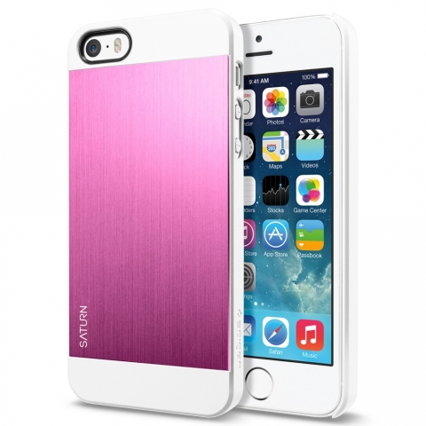 Spigen iPhone 5 / 5S Case Saturn-Metallic Pink