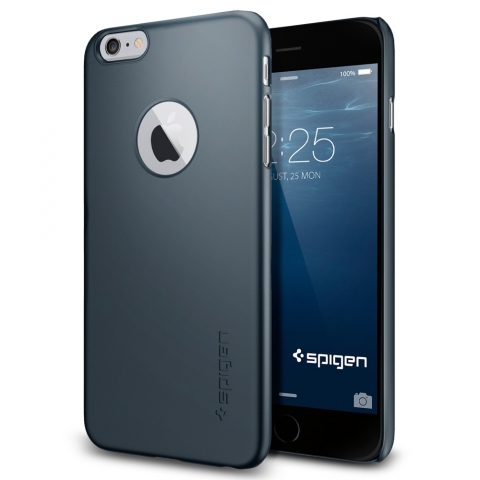Spigen iPhone 6 Plus / 6S Plus Thin Fit A Klf-Metal Slate