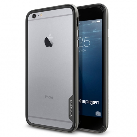 Spigen iPhone 6 Plus Case Neo Hybrid EX Klf ereve-Gun Metal