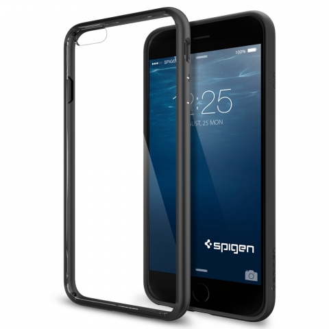 Spigen iPhone 6S/6 Plus Case Ultra Hybrid Klf Kasa-Black