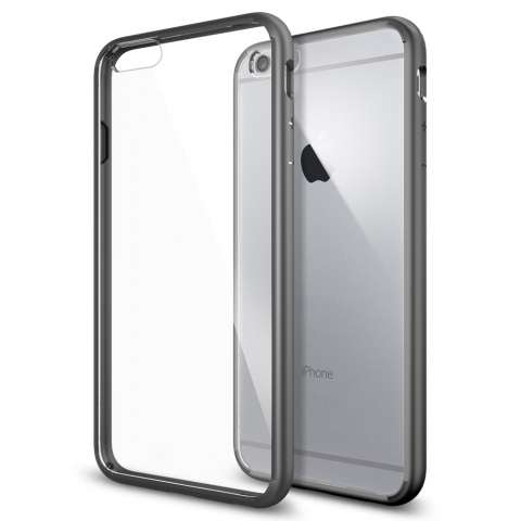 Spigen iPhone 6S/6 Plus Case Ultra Hybrid Klf Kasa-Gun Metal